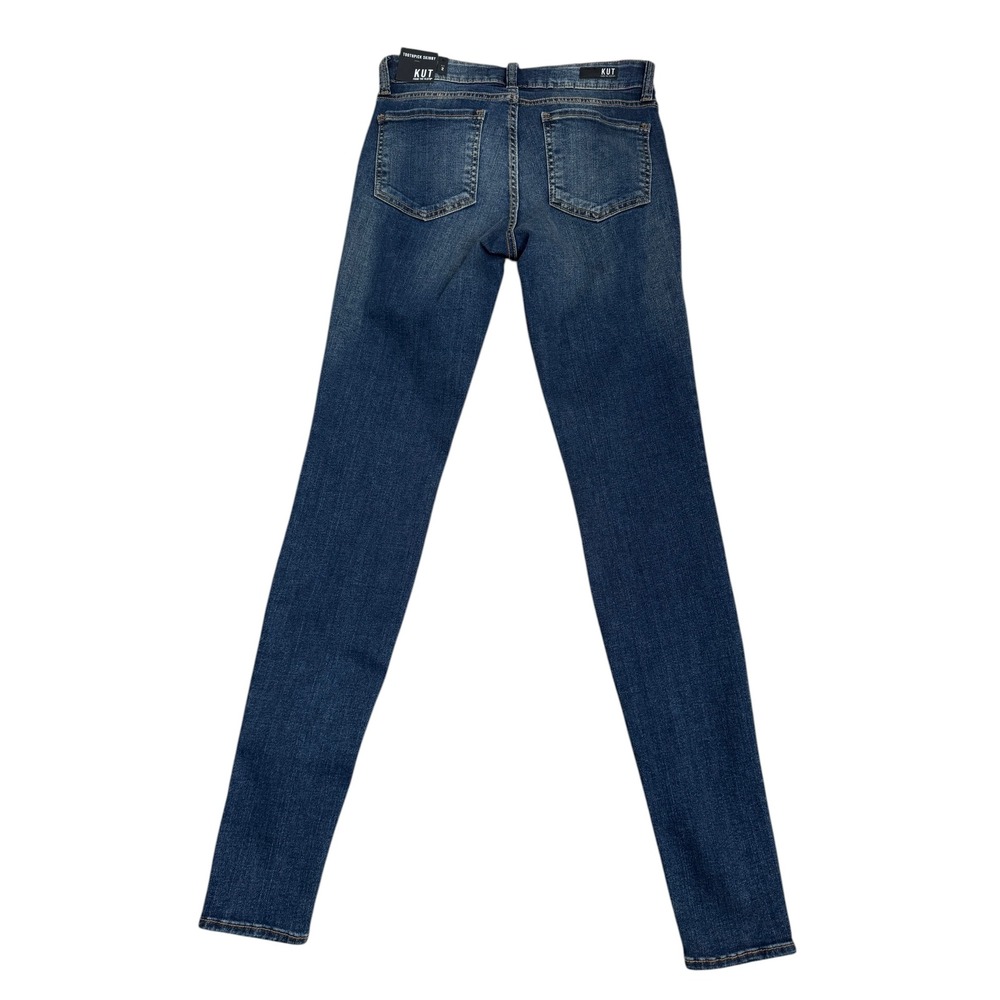 Kut‎ From The Kloth Toothpick Skinny Jeans Womens Insightful Wash Size 2 NEW NWT - Picture 3 of 9